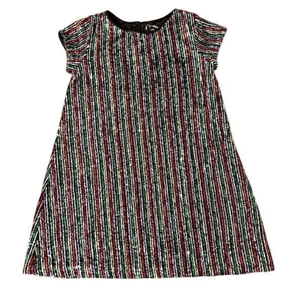 art class Other - Art Class Girls Multi Color Sequin Party Dress Sparkle Short Sleeve Stripes